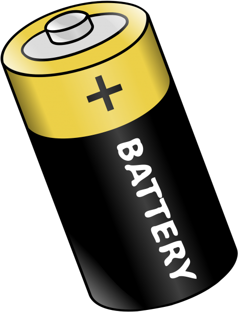 Battery Png Image - Battery Png (500x642), Png Download