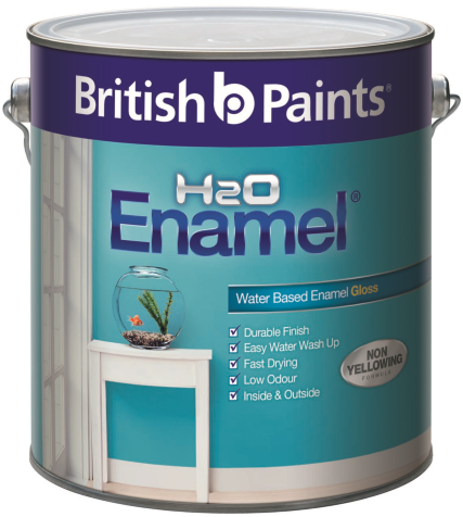 British Paints Enamel (439x525), Png Download
