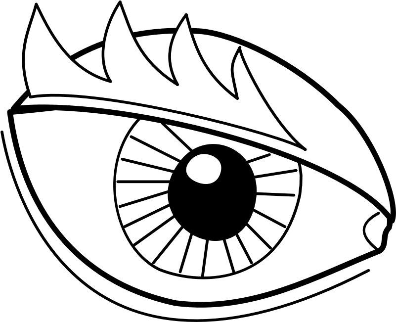 Download Eye Oeil Easy Dragon Eyes Drawings Png Image With No Background Pngkey Com
