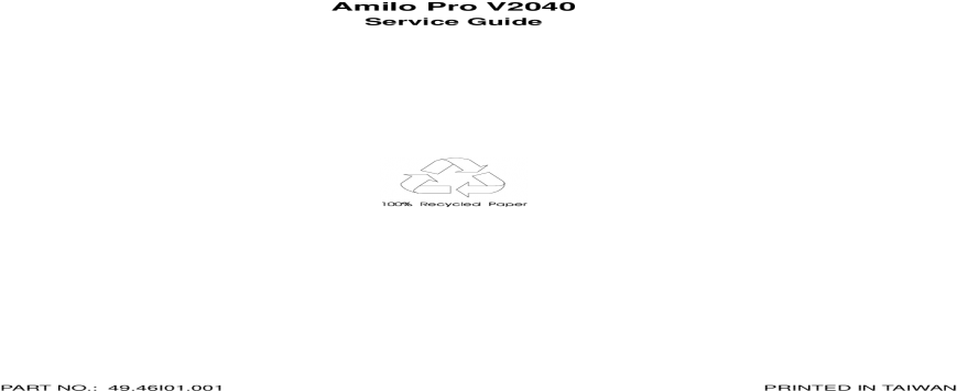 Fujitsu Siemens Amilo Pro V2040 Service Guide Pdf Document - Document (1200x630), Png Download
