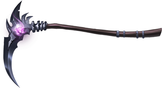 Weapon Hw16 Scythe - Dissector Of Hopes (778x302), Png Download