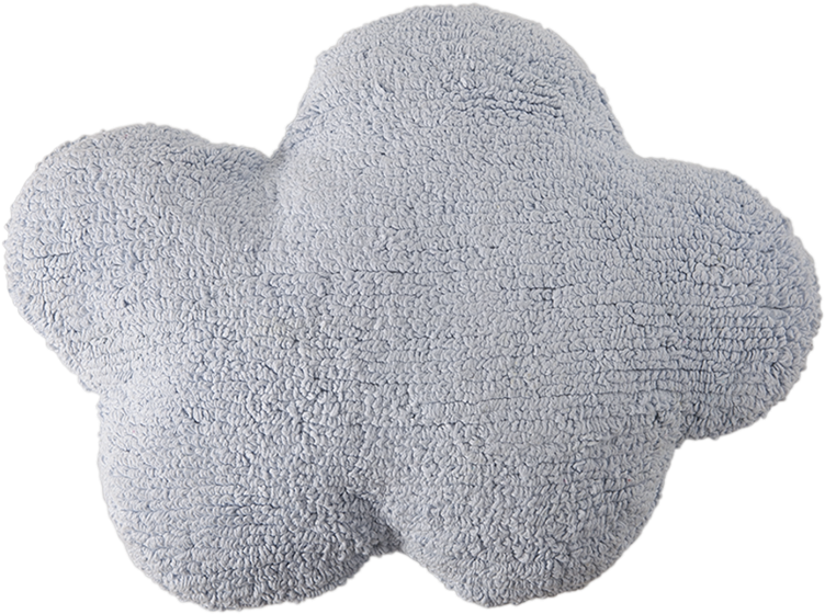 Blue Cloud Pillow - Cushion Cloud Blue (810x810), Png Download