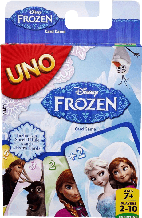 Disney Frozen Uno Card Game (709x709), Png Download