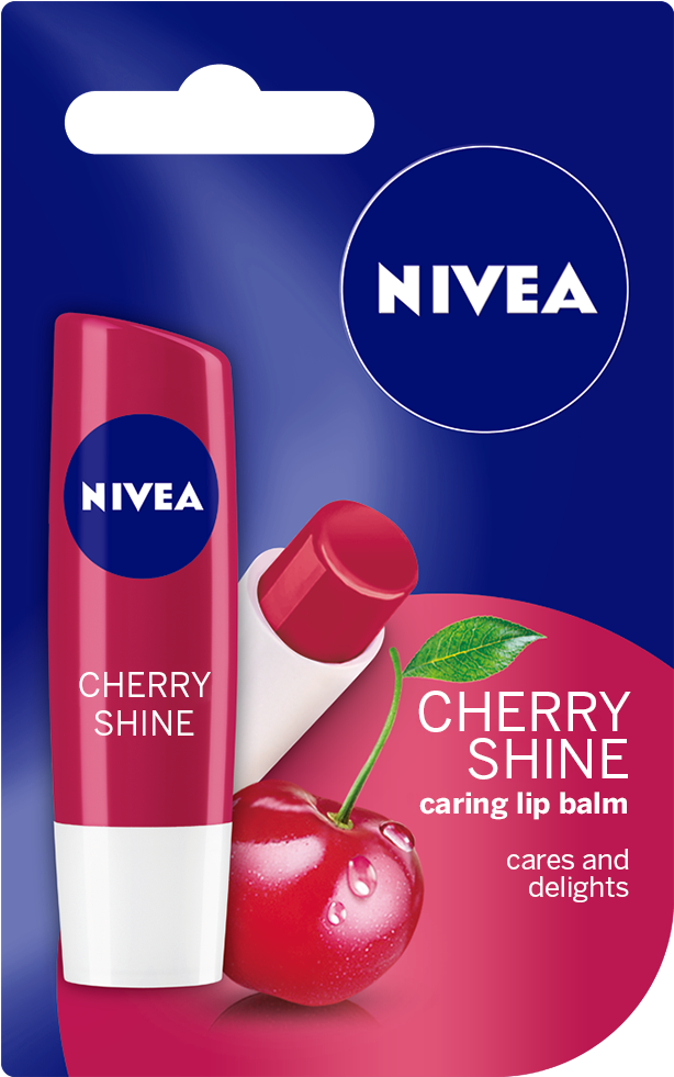 Taste The Summer Feel On Your Lips All Year Round While - Nivea Strawberry Shine Caring Lip Balm (1010x1180), Png Download