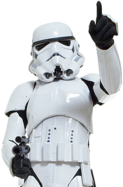 Soldier Stub - Star Troopers Star Wars (413x628), Png Download