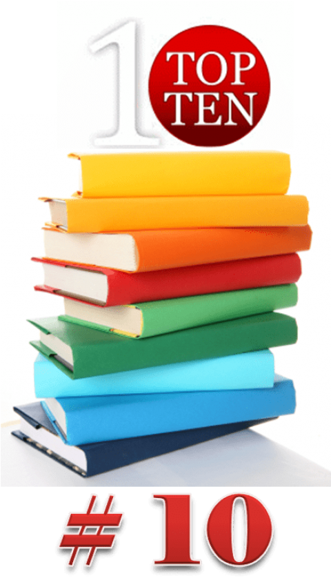 Stack Of Books (439x766), Png Download