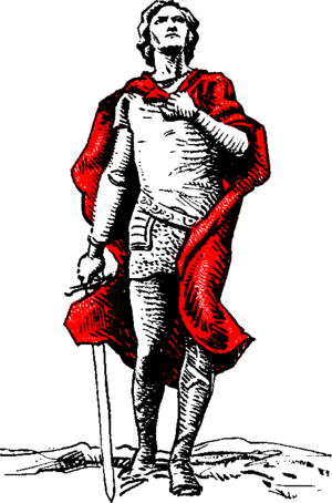 Canadian Soldiers Song Book Galahad - Galahad Png (300x454), Png Download