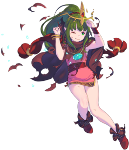 Tiki Legendary Dragon Btlface D - Fire Emblem Heroes Tiki (340x388), Png Download