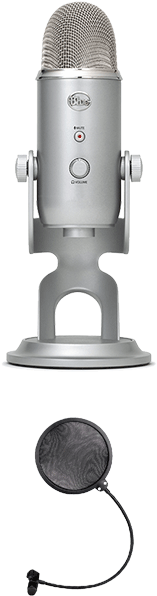 0009 Blue Yeti Usb - Blue Microphones Yeti Microphone - Stereo (750x750), Png Download