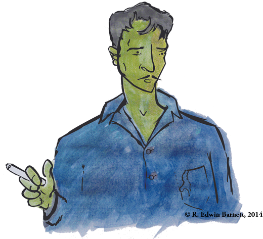 An Early Concept Drawing For The Animated Portion Of - Documentary Film (568x472), Png Download