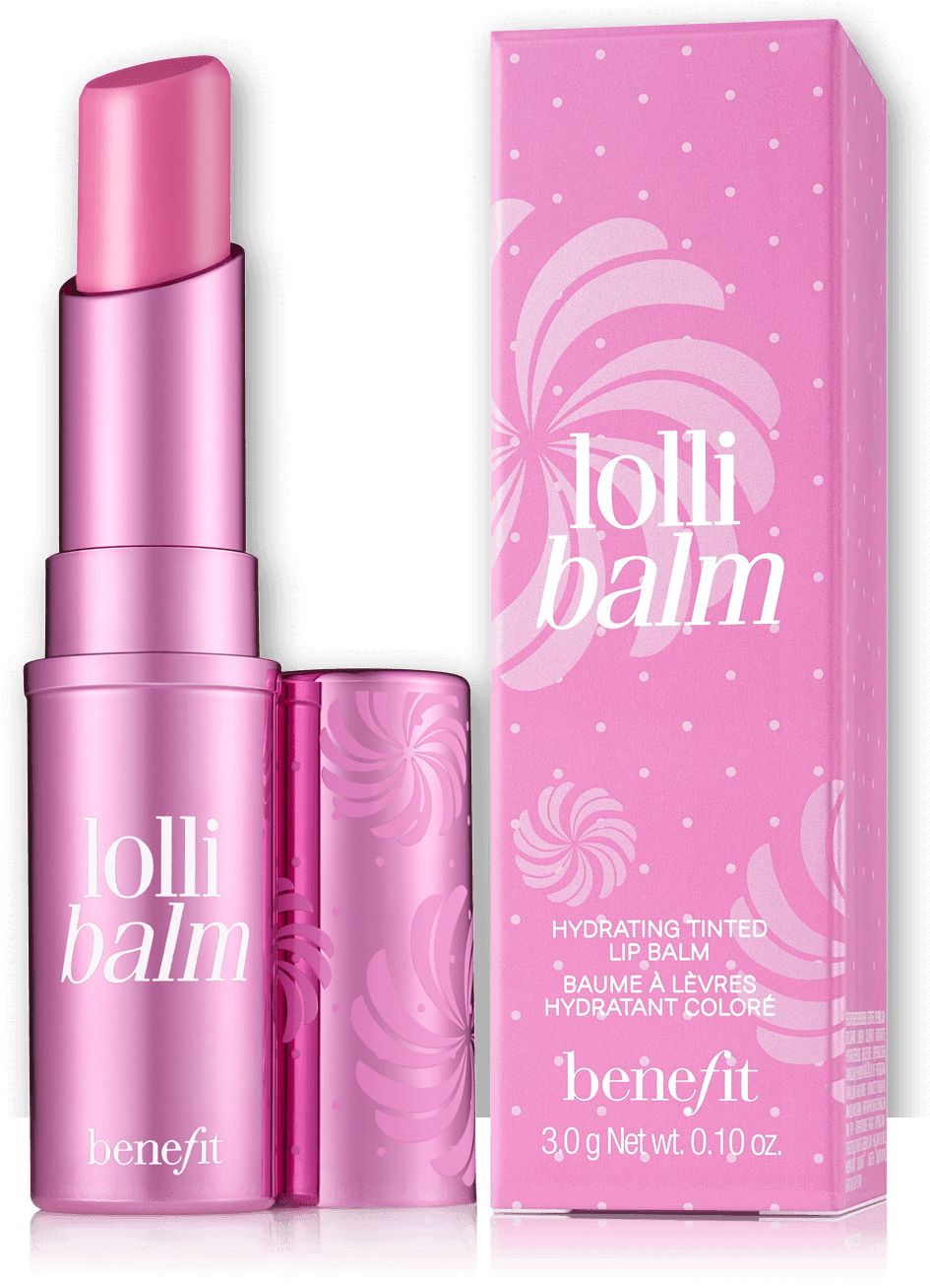 Lollibalm Orchid Lip Balm - Benefit Cosmetics Lollibalm Hydrating Tinted Lip Balm (1220x1380), Png Download