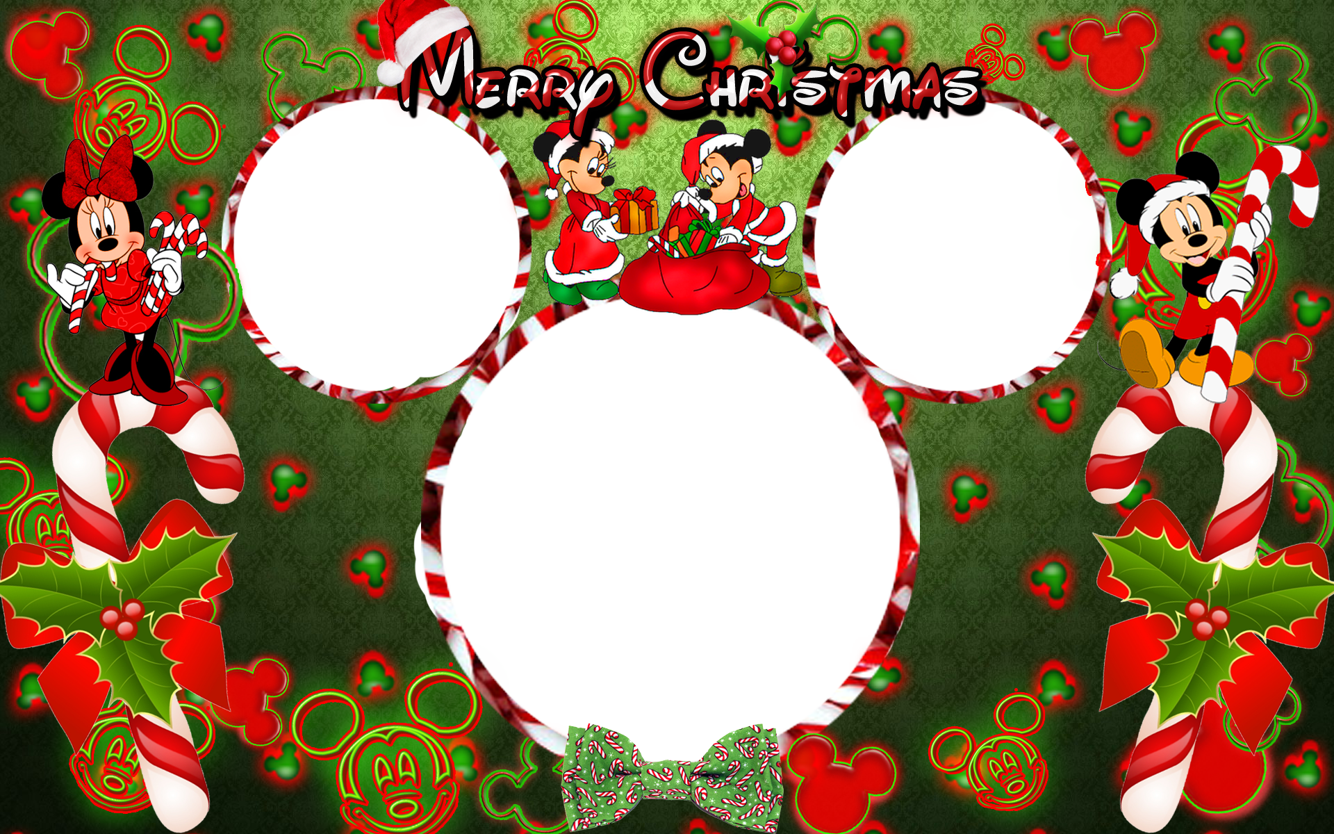 Free Disney Christmas Border Clipart - Disney Christmas Clip Art Free (1920x1200), Png Download