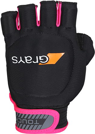 Grays Hockey Hockey Gloves Touch Blk Pnk Lh Xs Back - Grays Hockey Gloves (450x450), Png Download