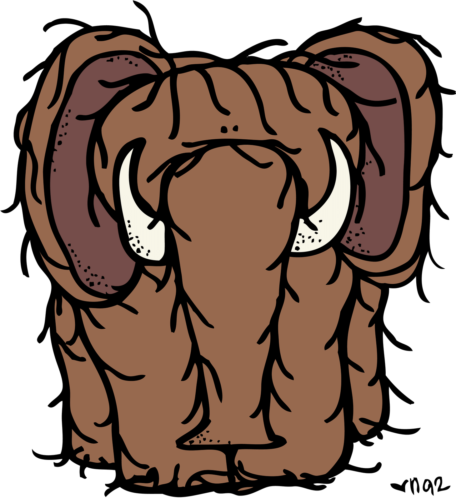 Now You Know Why They Are Extinct - Melonheadz Animal Clipart (1458x1600), Png Download