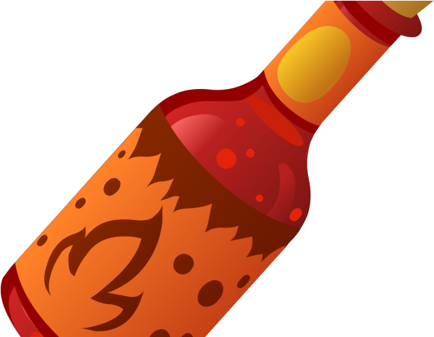 Sauce Clipart Transparent - Cafepress Custom Hot Sauce Sticker (640x480), Png Download