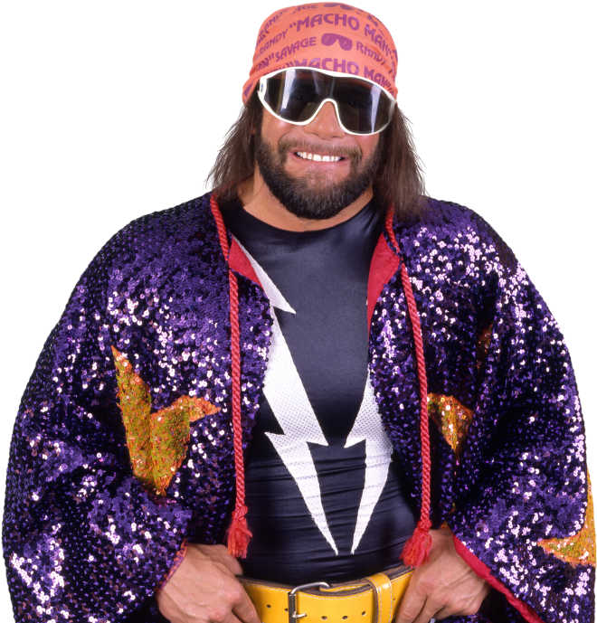 Randy Savage Pro - Randy Savage Sunglasses (1000x707), Png Download