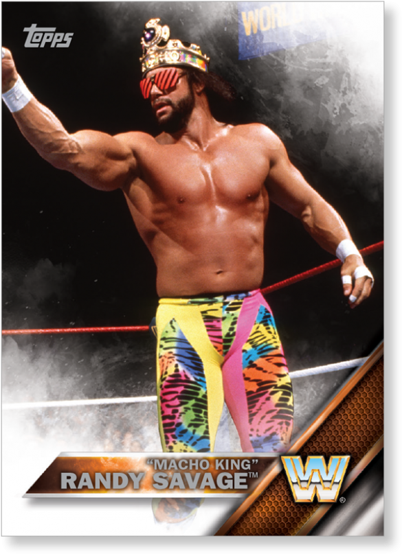 2016 Topps Wwe Base Cards Topps (1440x975), Png Download