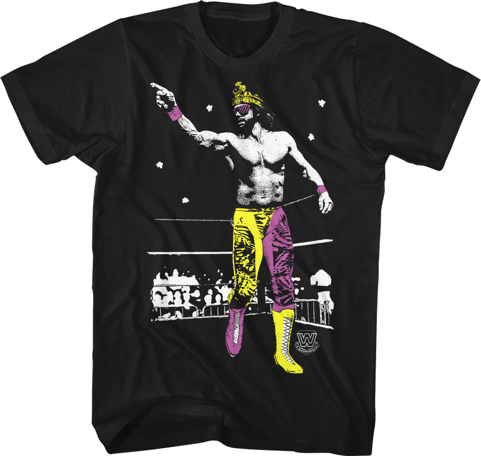 Macho King Randy Savage Shirt - Scarface T Shirt Bad Guy (991x940), Png Download