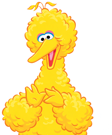 Royalty Free Download Sesame Street Pinterest - Sesame Street Big Bird Clip Art (466x487), Png Download