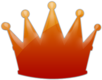 Free Icons Png - Transparent Background Crown Png Black (420x420), Png Download