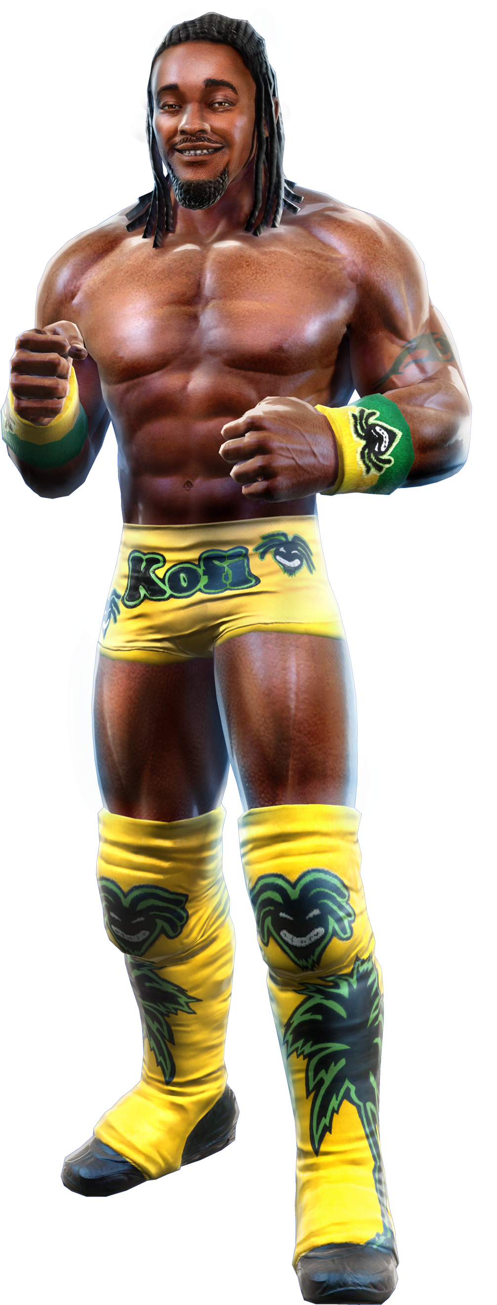 Kofi Kingston - Kofi Kingston Svr 2011 (1837x2750), Png Download