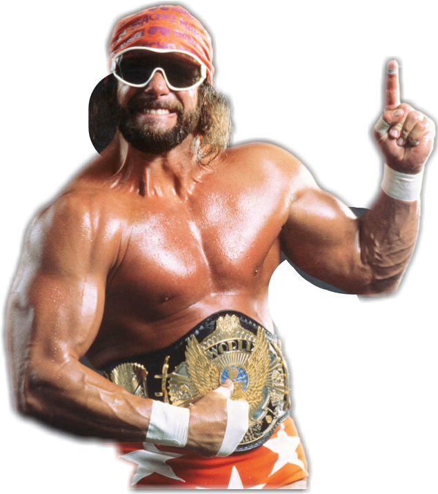 The Official Macho Man Randy Savage Sticker - Randy Savage (635x716), Png Download