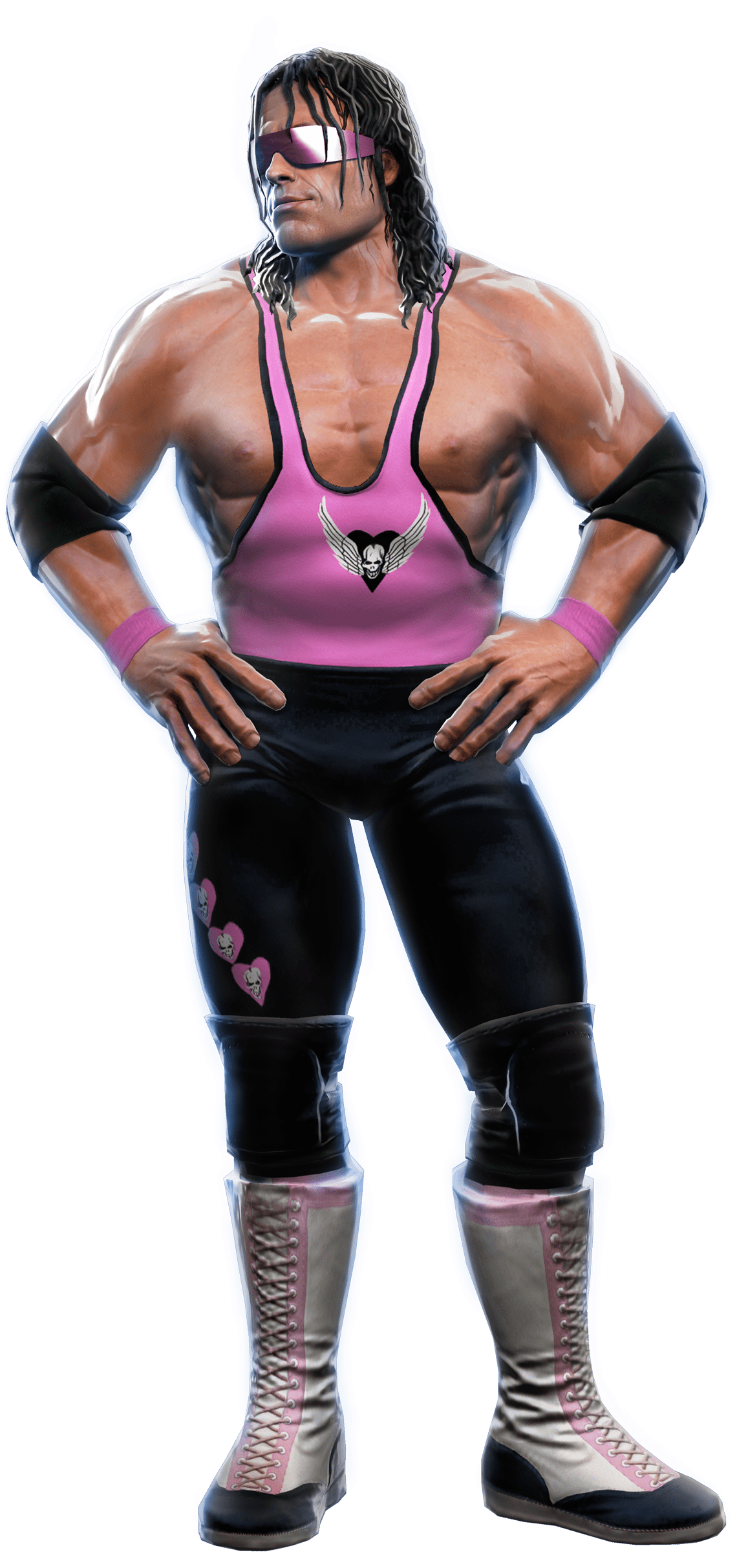 Bret Hart All Stars (1837x2750), Png Download