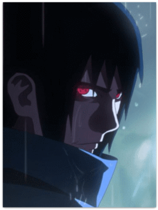 Download Pôster Sasuke Uchiha Mangekyou Sharingan Sasuke