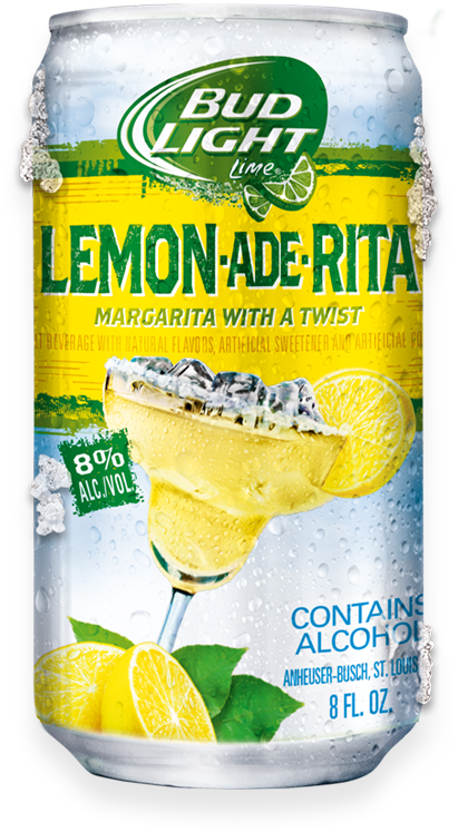 Bud Light Ritas - Bud Light Lemon A Rita (800x800), Png Download