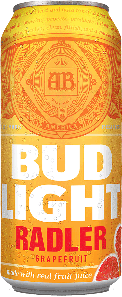 Bud Light Radler - Bud Light Radler Grapefruit (428x1024), Png Download