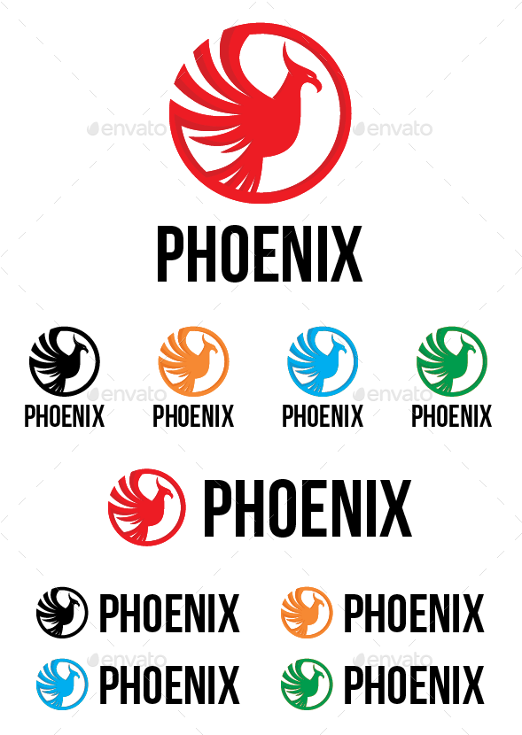 Phoenix Logo Template Phoenix Logo Template - Field Agent (596x842), Png Download