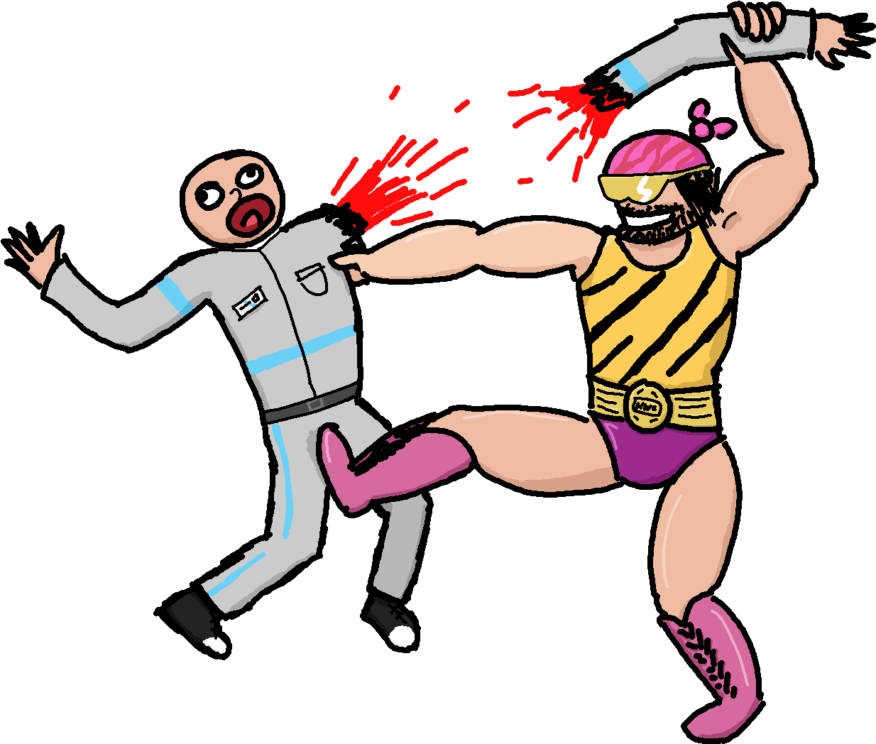 Rip Randy Savage - Vulpkanin Ss13 (1332x1119), Png Download