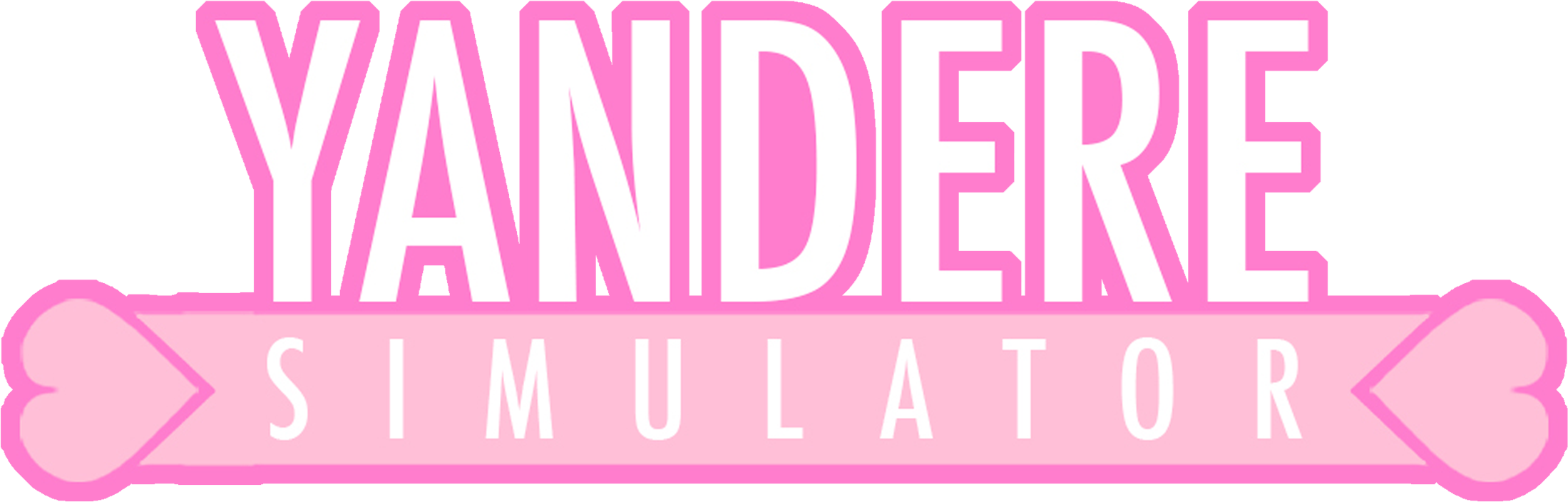 Yandere Sim Logo - Yandere Simulator Logo (2199x704), Png Download