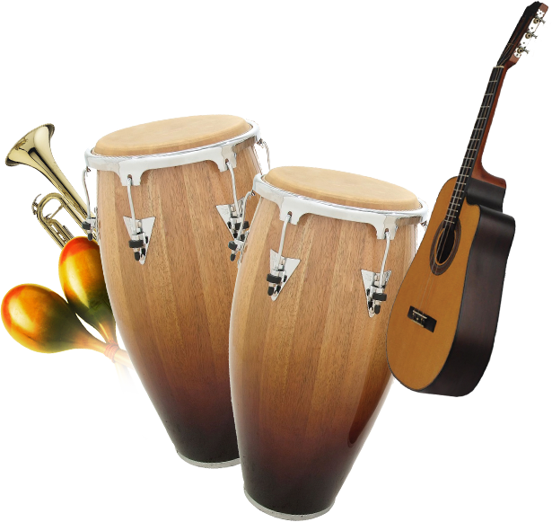 Oxnard Salsa Festival - Lp Performer 2-piece Conga Set With Free Bongos (615x581), Png Download