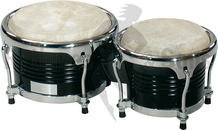 Wood Bongos 6"1/2 8" - Bongo Drum (760x760), Png Download