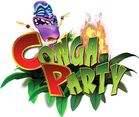 This Cuban Conga Brings An Animated Party To The Gaming - Conga Party (470x416), Png Download