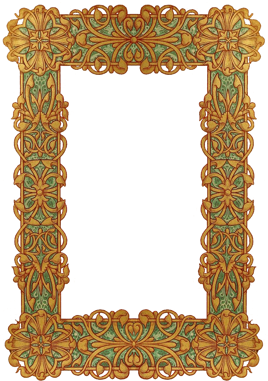 Vintage Png - Pattern (903x1290), Png Download