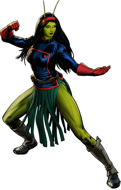 Mantis Portrait Art - Mantis Marvel (402x630), Png Download