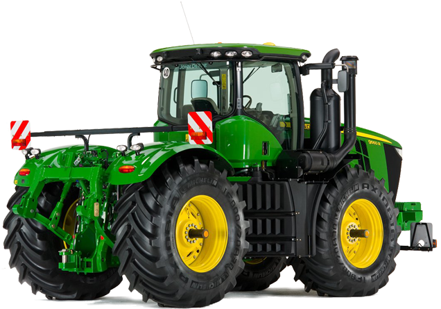 Now That's A Tractor An Old Style Tractor, That Is, - Tractor Back (642x462), Png Download