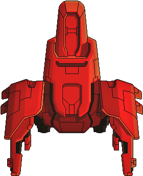 [ship] [wip] Mantis Interceptor - Ftl Mantis Fighter Mod (351x386), Png Download