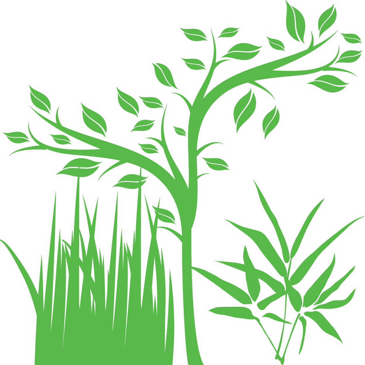 Arbustos, Pastos Cortos Y Secos - Tree Icon Small Png (1250x1250), Png Download