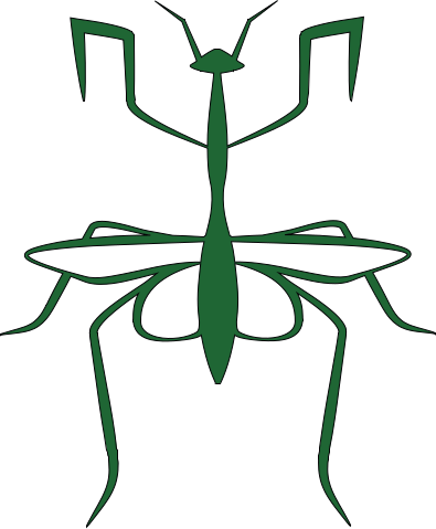 Mantis Goes Wucc (395x479), Png Download