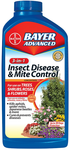 Bayer 3 In 1 Insect Disease And Mite Control - Bayer 701285b 3-in-1 Insect Disease (700x700), Png Download