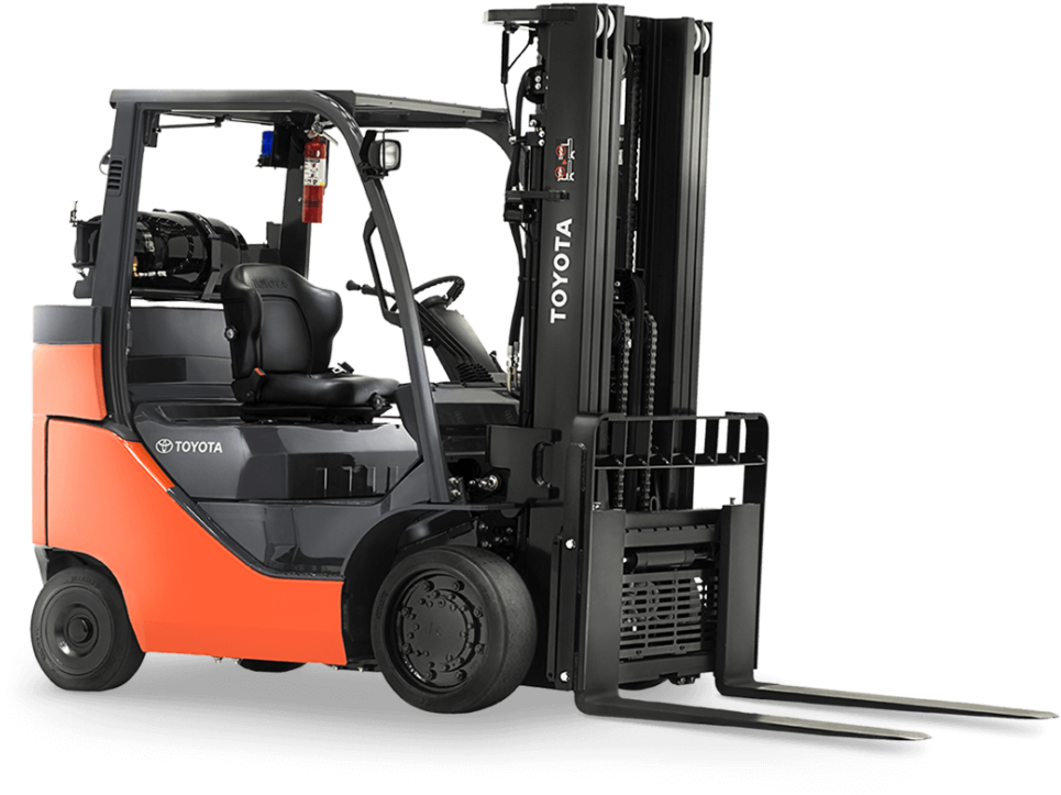 Internal Combustion Forklifts - Toyota Forklift Electric (1024x799), Png Download