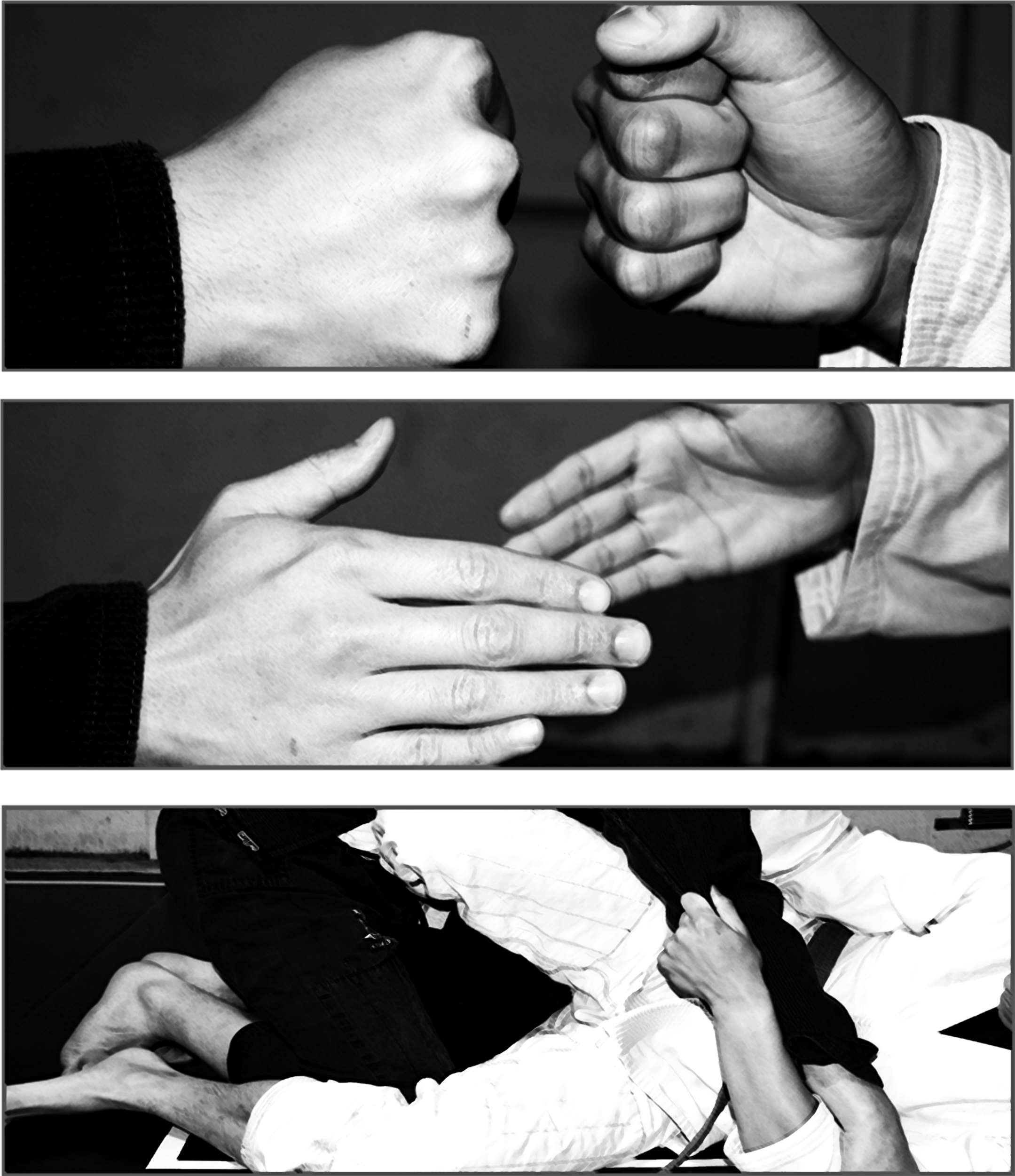 Jiu Jitsu's Standard Friendly Roll Initiation To The - Paper (2400x3000), Png Download