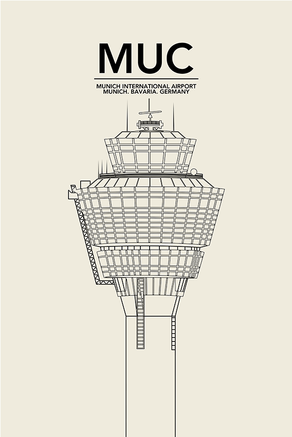 Munich Tower - Munich (900x900), Png Download