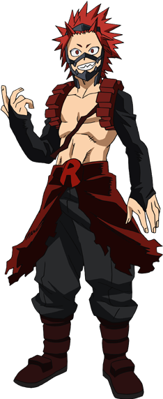 Eijiro Kirishima 3rd Hero Costume - Kirishima Eijirou Hero Costume (251x575), Png Download