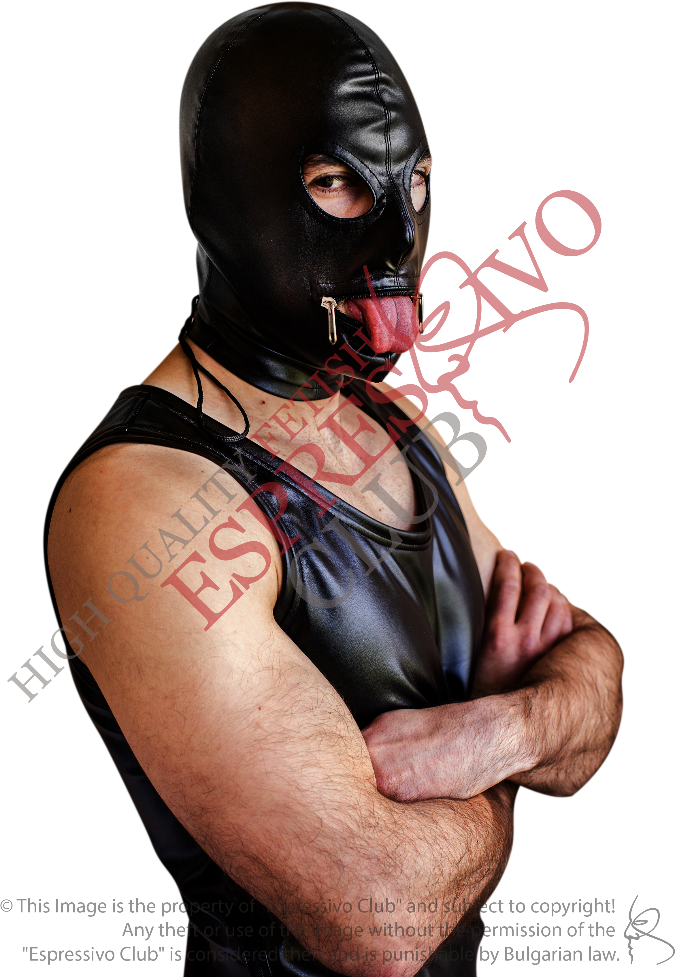 Bondage - Bondage Hood (2400x3600), Png Download