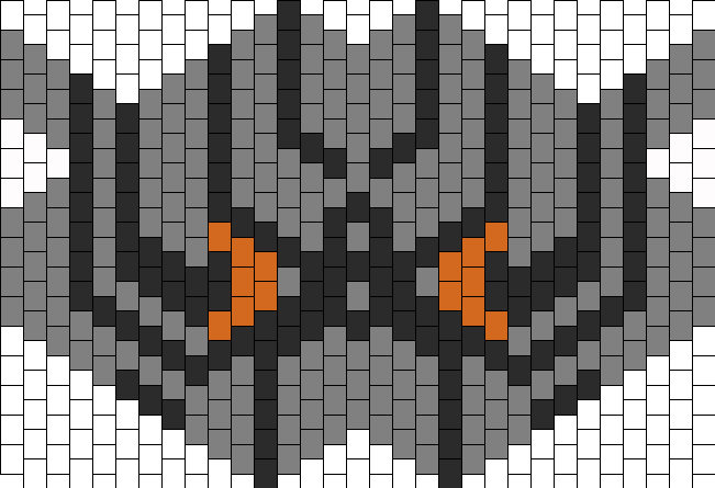 Bane Fm Tdkr Mask 2 Bead Pattern - Pattern (651x445), Png Download