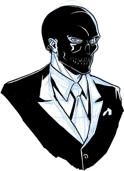 Free Bane Mask Png - Black Mask Drawing (432x600), Png Download